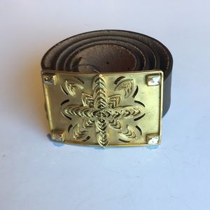 Virgins Saints And Angels Leather Belt